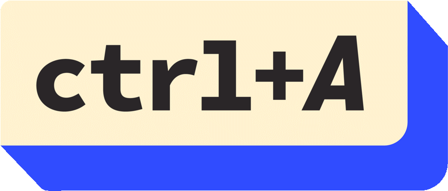 ctrl+A logo
